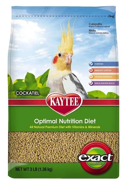 Kaytee Exact Cockatiel Food 1 Kaytee Exact Cockatiel Food
