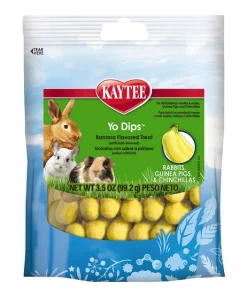 Kaytee Fiesta Banana Flavored Yogurt Dipped Rabbit, Guinea Pig & Chinchilla Treats