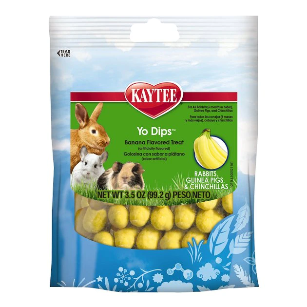 Kaytee Fiesta Banana Flavored Yogurt Dipped Rabbit, Guinea Pig & Chinchilla Treats, 3.5-oz bag Kaytee Fiesta Banana Flavored Yogurt Dipped Rabbit, Guinea Pig & Chinchilla Treats -Kaytee Sales 2024 95057 MAIN. SY630 V1508971412