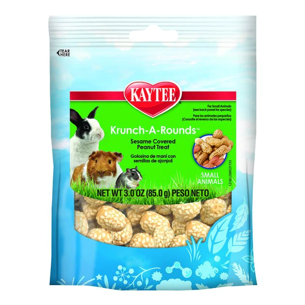 Kaytee Fiesta Krunch-A-Rounds Small Animal Treats 1 Kaytee Fiesta Krunch-A-Rounds Small Animal Treats