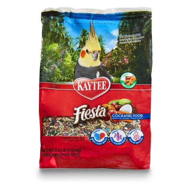 Kaytee Fiesta Variety Mix Cockatiel Food 1 Kaytee Fiesta Variety Mix Cockatiel Food