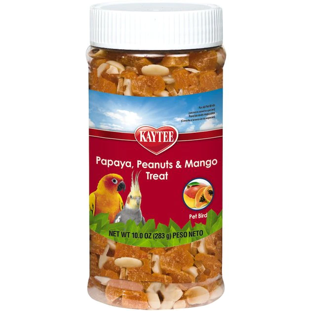 Kaytee Fiesta Papaya, Peanuts & Mango Bird Treats 1 Kaytee Fiesta Papaya, Peanuts & Mango Bird Treats