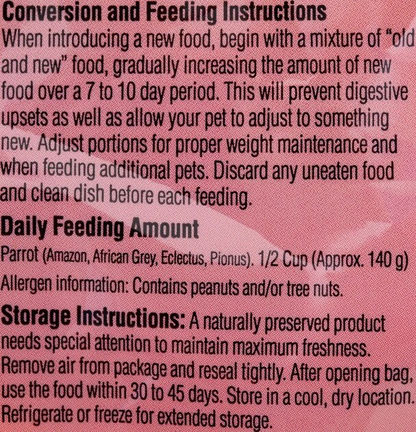 Kaytee Fiesta Variety Mix Parrot Food 5 Kaytee Fiesta Variety Mix Parrot Food - Image 5