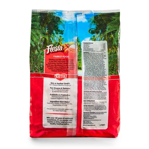 Kaytee Fiesta Variety Mix Parrot Food 3 Kaytee Fiesta Variety Mix Parrot Food - Image 3