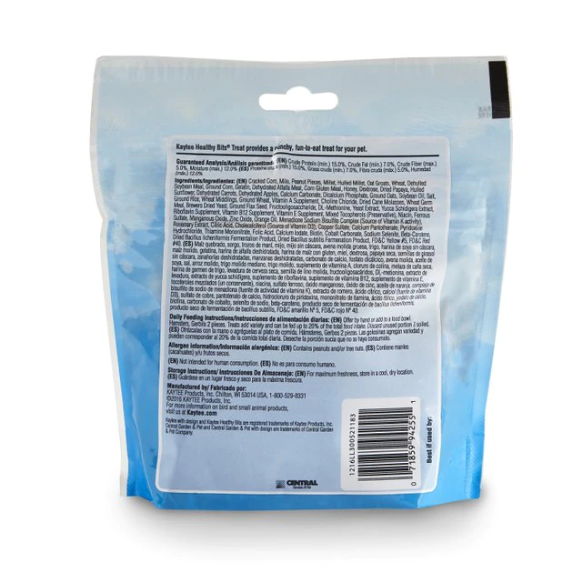 Kaytee Forti-Diet Pro Health Healthy Bits Hamster & Gerbil Treats 3 Kaytee Forti-Diet Pro Health Healthy Bits Hamster & Gerbil Treats - Image 3