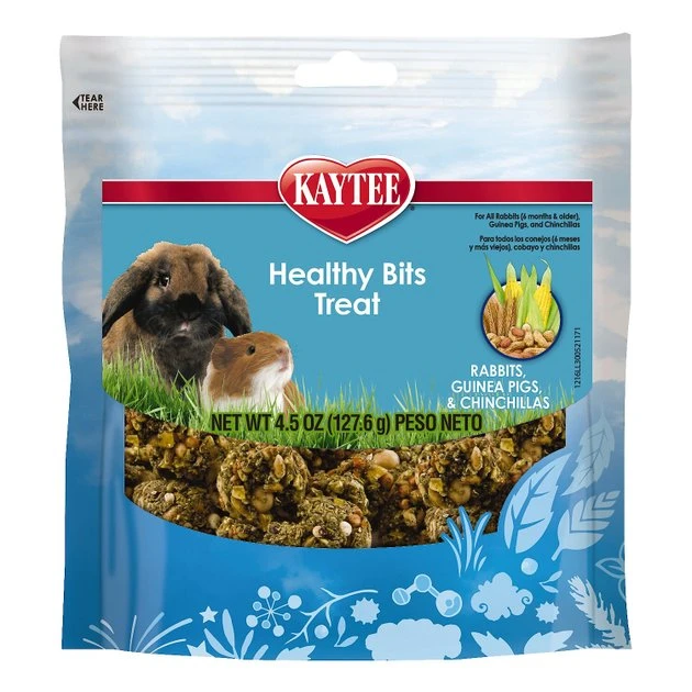 Kaytee Forti-Diet Pro Health Healthy Bits Rabbit, Guinea Pig & Chinchilla Treats 1 Kaytee Forti-Diet Pro Health Healthy Bits Rabbit, Guinea Pig & Chinchilla Treats