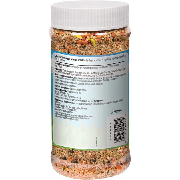 Kaytee Pro Health Orange Blossom Honey Parakeet Bird Treats 3 Kaytee Pro Health Orange Blossom Honey Parakeet Bird Treats - Image 3