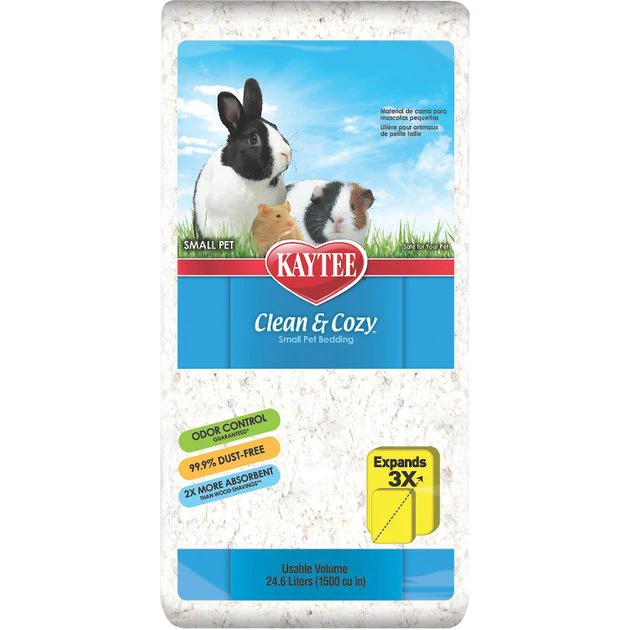 Kaytee Clean & Cozy Small Animal Bedding 1 Kaytee Clean & Cozy Small Animal Bedding
