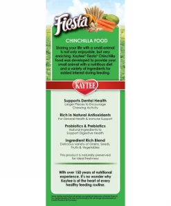 Kaytee Fiesta Gourmet Variety Diet Chinchilla Food -Kaytee Sales 2024 95483 PT4. SY630 V1591017842