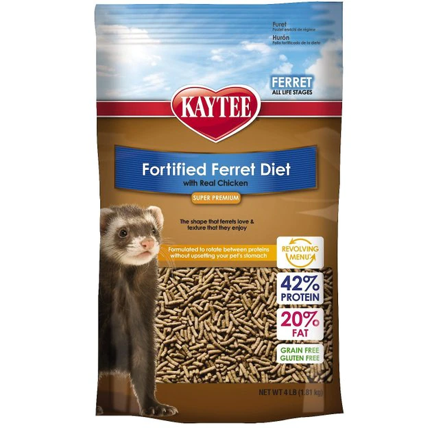 Kaytee Fortified Diet with Real Chicken Ferret Food 1 Kaytee Fortified Diet with Real Chicken Ferret Food