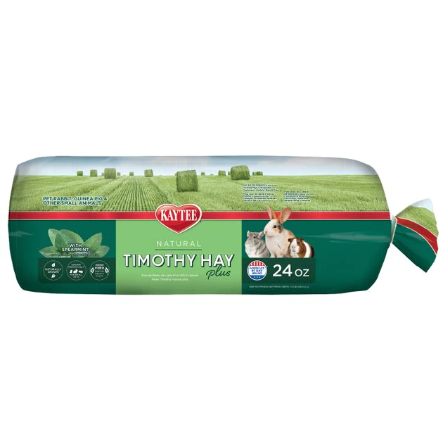 Kaytee Timothy Hay Plus Mint Small Animal Food 1 Kaytee Timothy Hay Plus Mint Small Animal Food